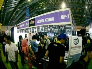 Booth FranKKomiK di Indonesia Comic Con 2015
