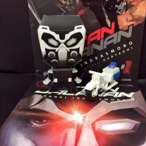 Setan Jalanan paper toy prototype karya Ruang Antho