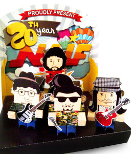 NAIF paper toy produksi FranKKomiK (Sold Out)